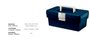 Imagen de CAJA HERRAMIENTAS PLASTICA AZUL